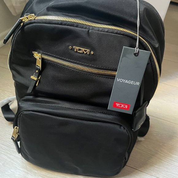 TUMI Handbags - TUMI HARTFORD BACKPACK, BLACK, GOLD HARDWARE, BRAND NEW
